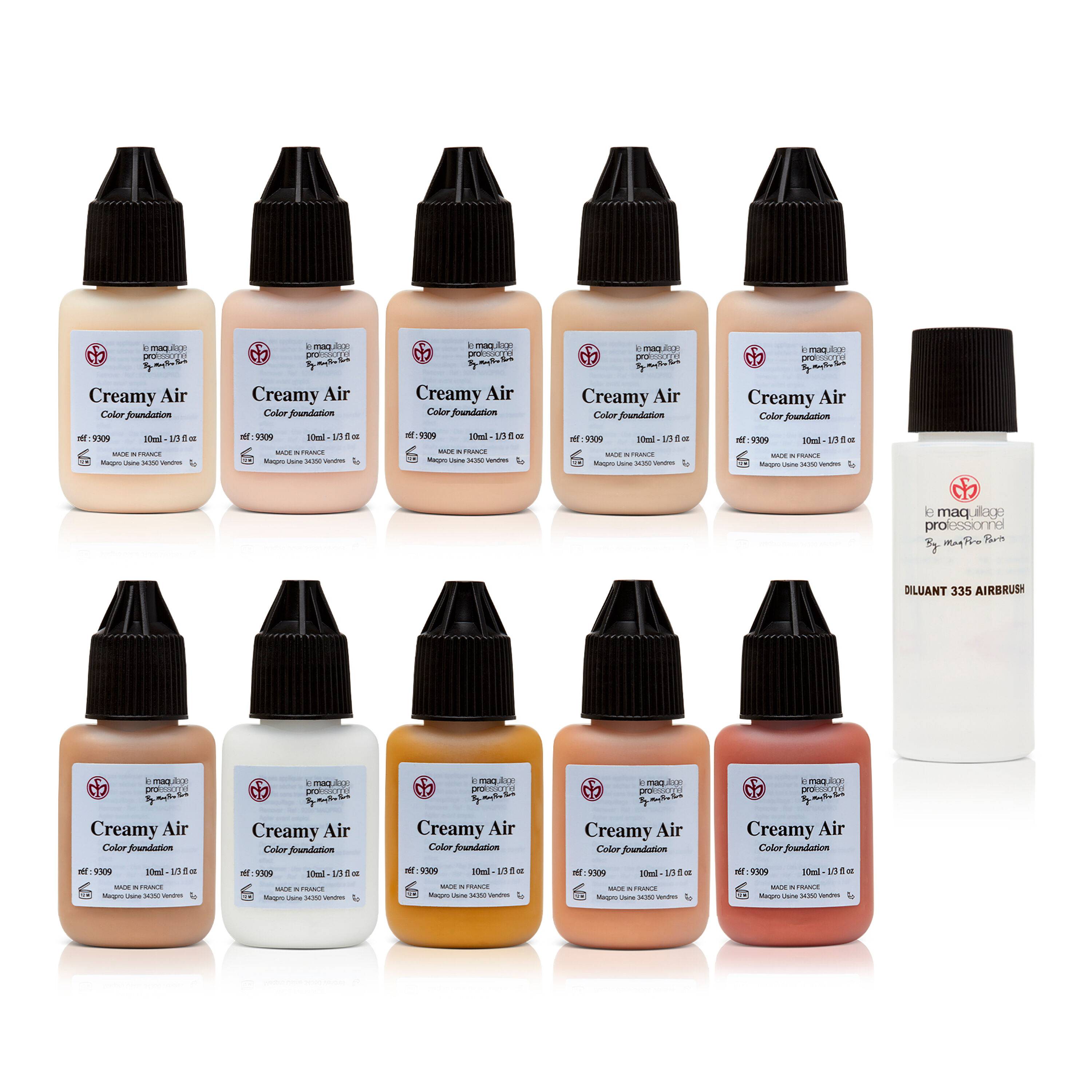 MaqPro Creamy Air Corrective Makeup & Tattoo Cover Set
