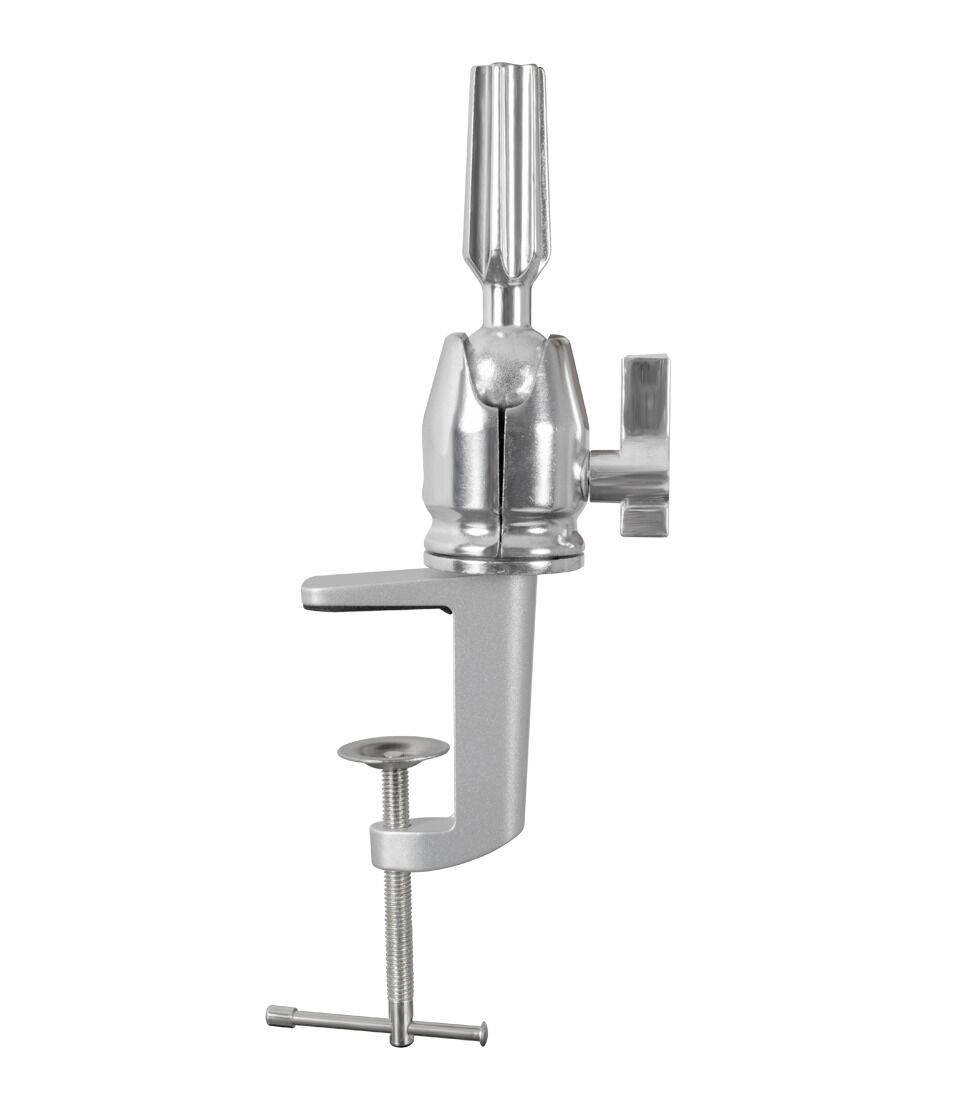 Mannequin Head Table Mount C-Clamp Stand