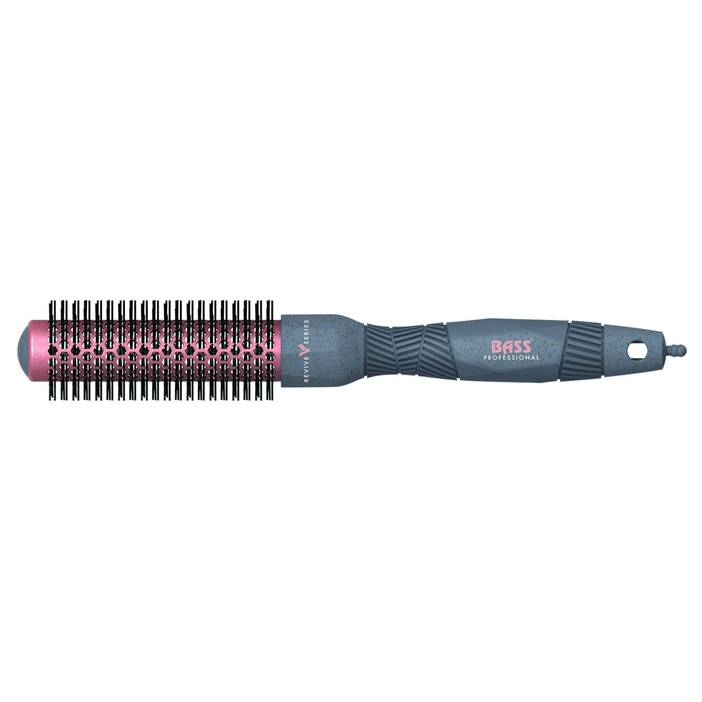 Straighten&Curl Ceramic Barrel Plant Infused Handle w/Rubber Grip Sm