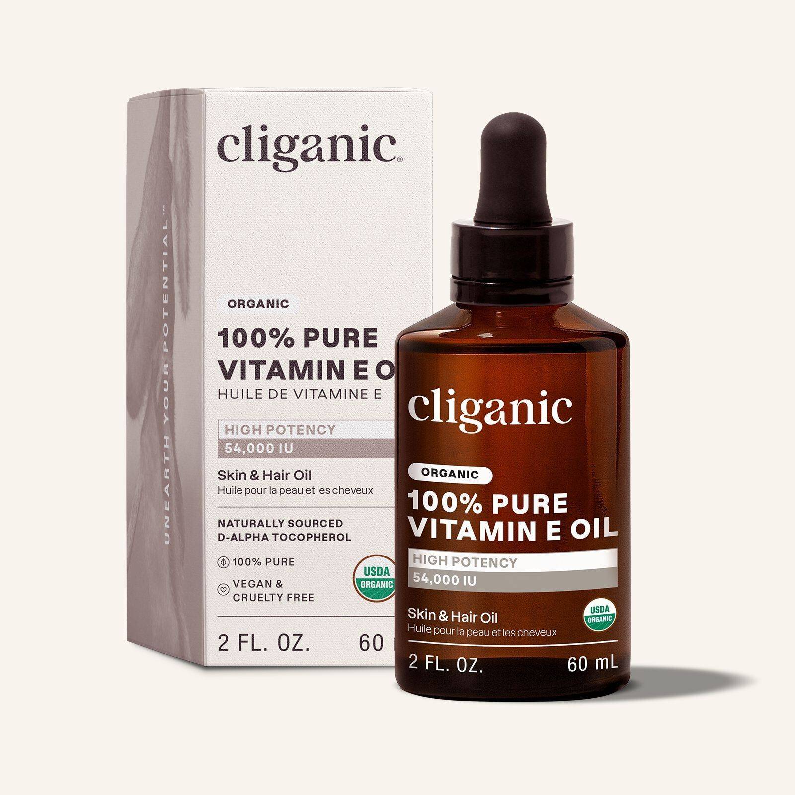 Organic Vitamin E Oil - 2 oz