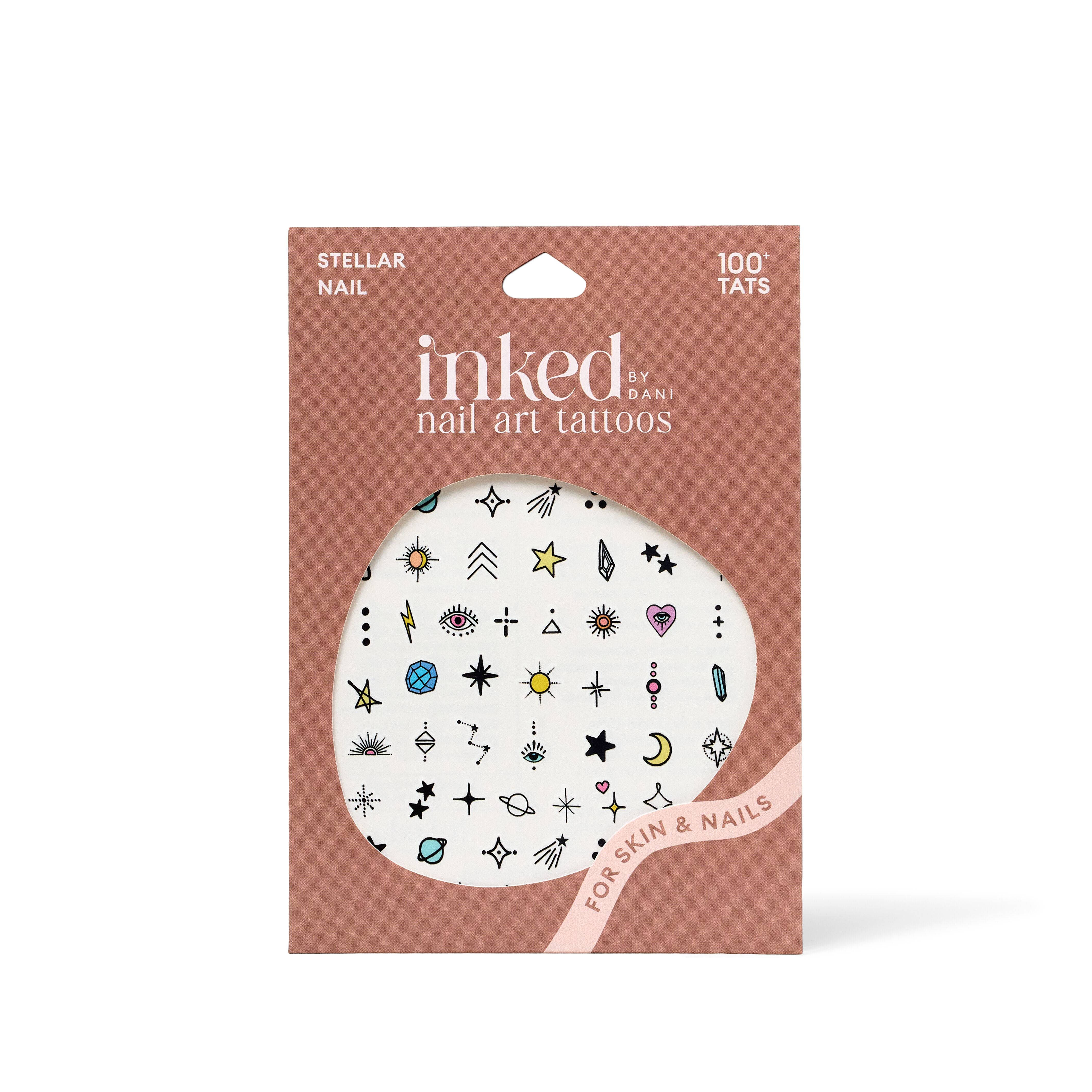 Stellar Nail Art Tattoo Pack
