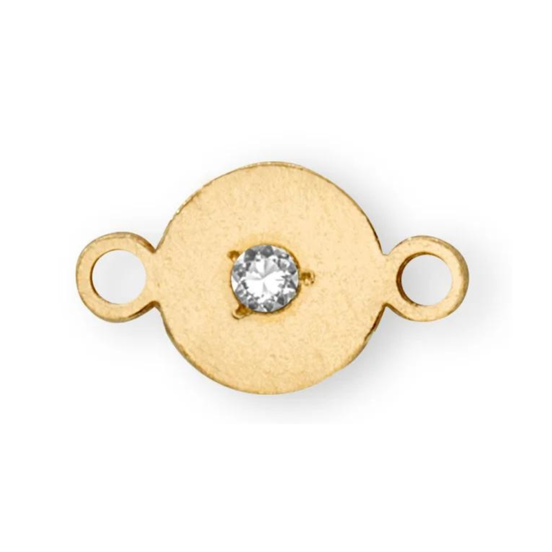14/20Y Disc Connector with Stone