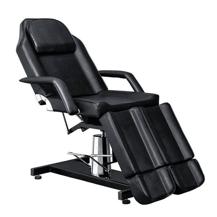 HTBS 71" 360-Degree Rotating Hydraulic Facial Massage Tattoo Bed