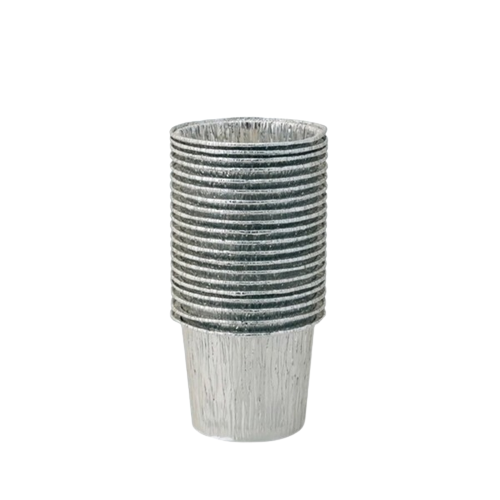 Mini Aluminium Foil Cups - 20 pcs