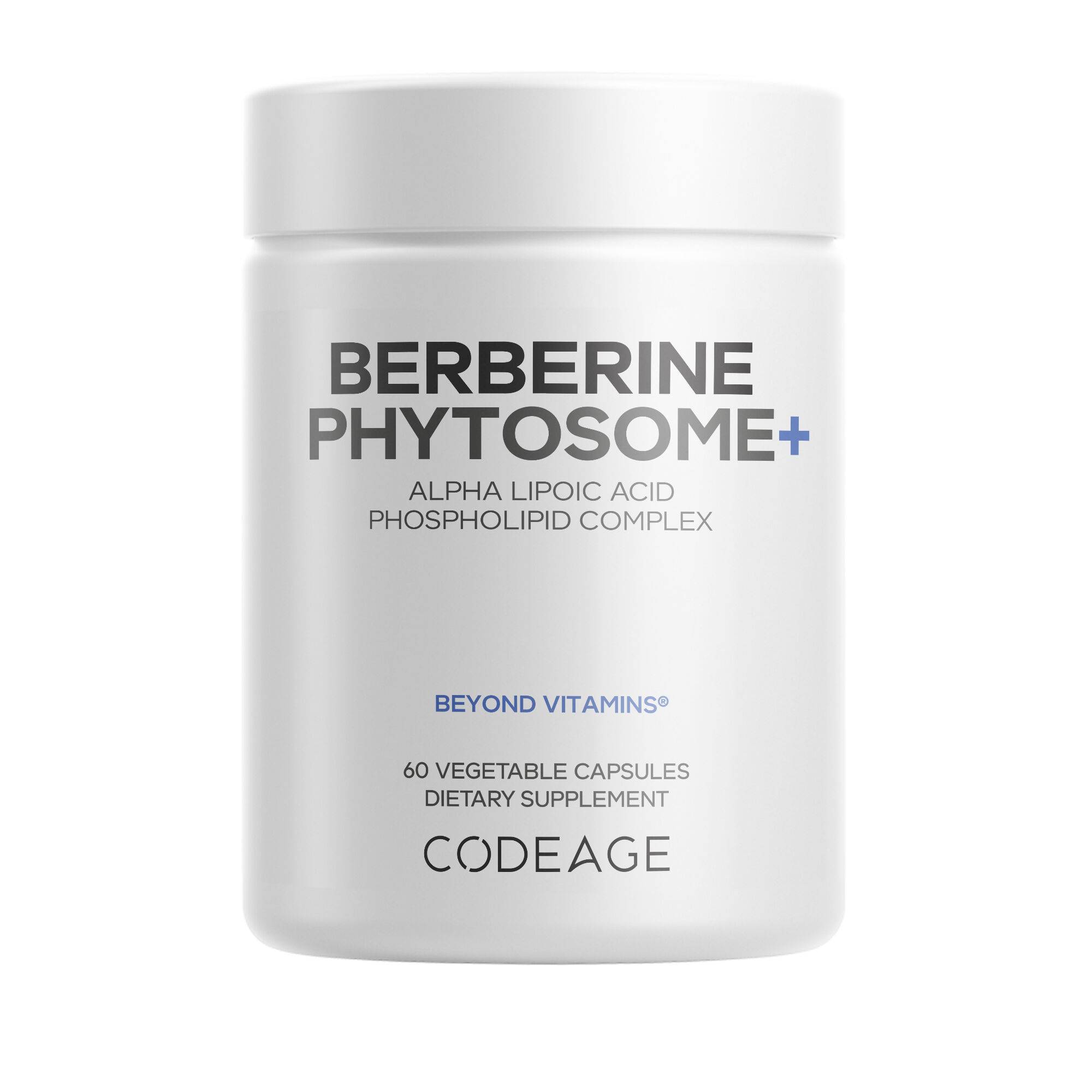 Berberine Phytosome Supplement - Berberine HCL, Alpha Lipoic Acid