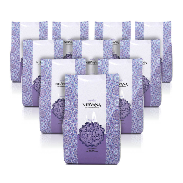 Hard Wax Nirvana Lavender 35.2oz - 10 Bags