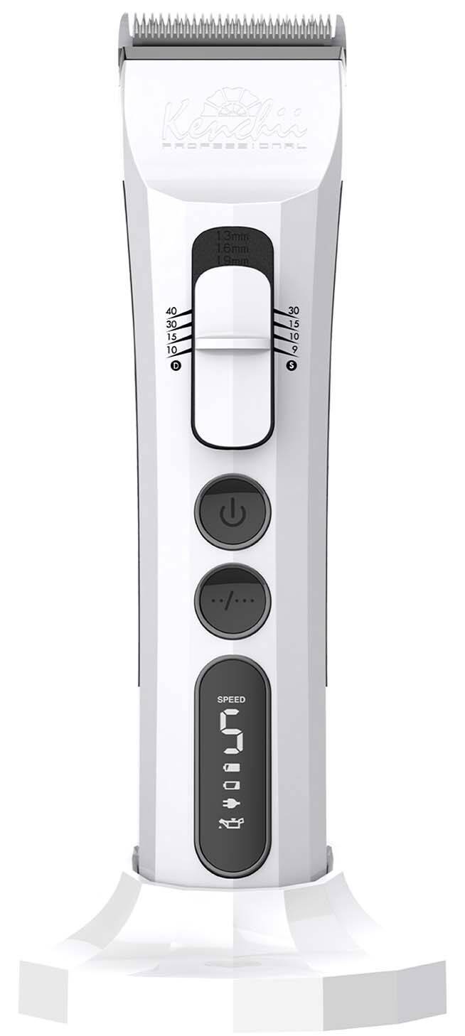 Flash Digital Cordless Clippers- White