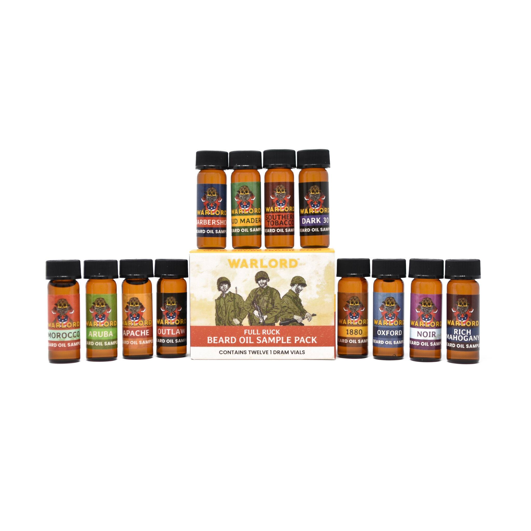Full Ruck Beard Oil Sample Pack