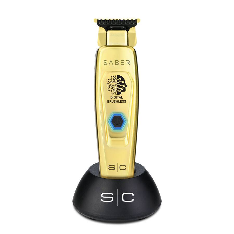 Saber Professional Metal Body Digital Brushless Motor Hair Trimmer