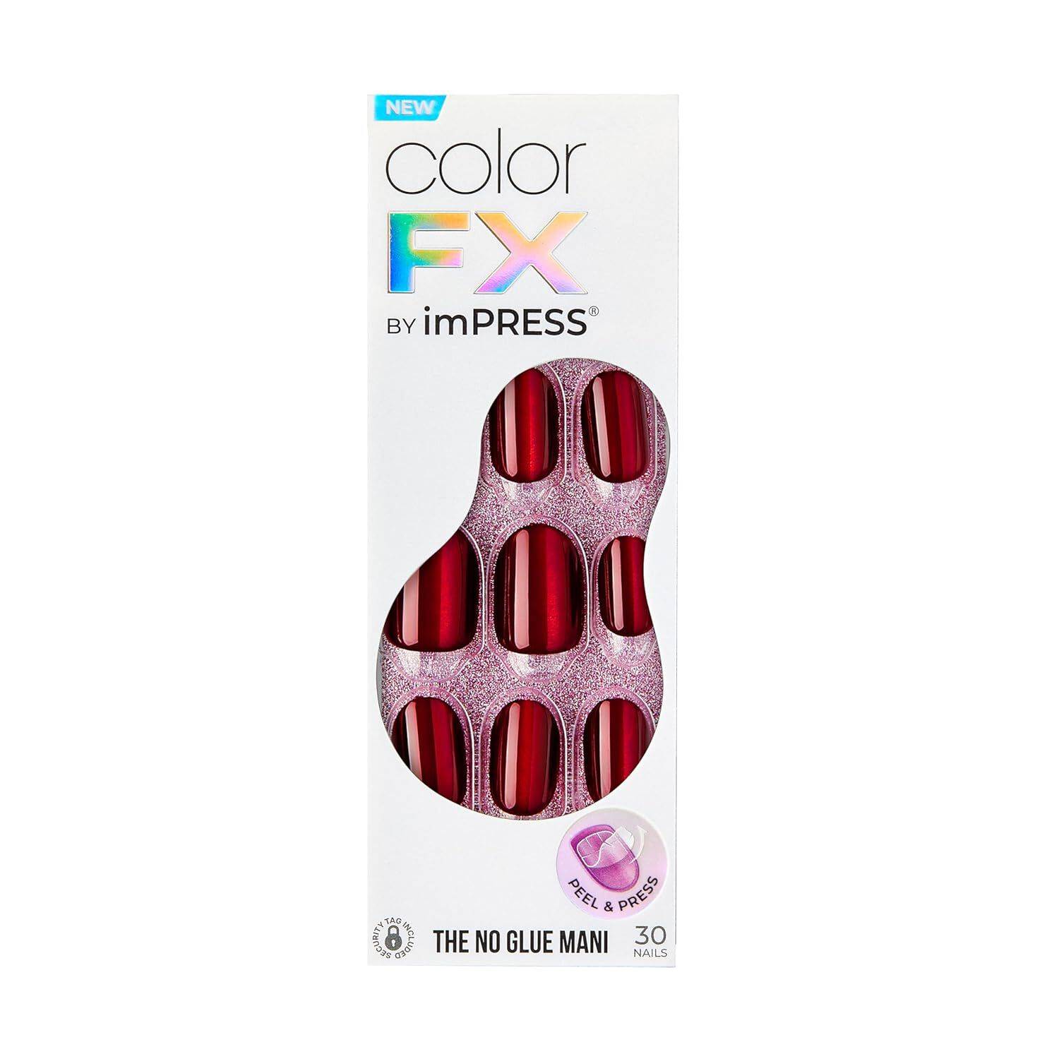 ColorFX by imPRESS No Glue Mani Press-On Nails Kit