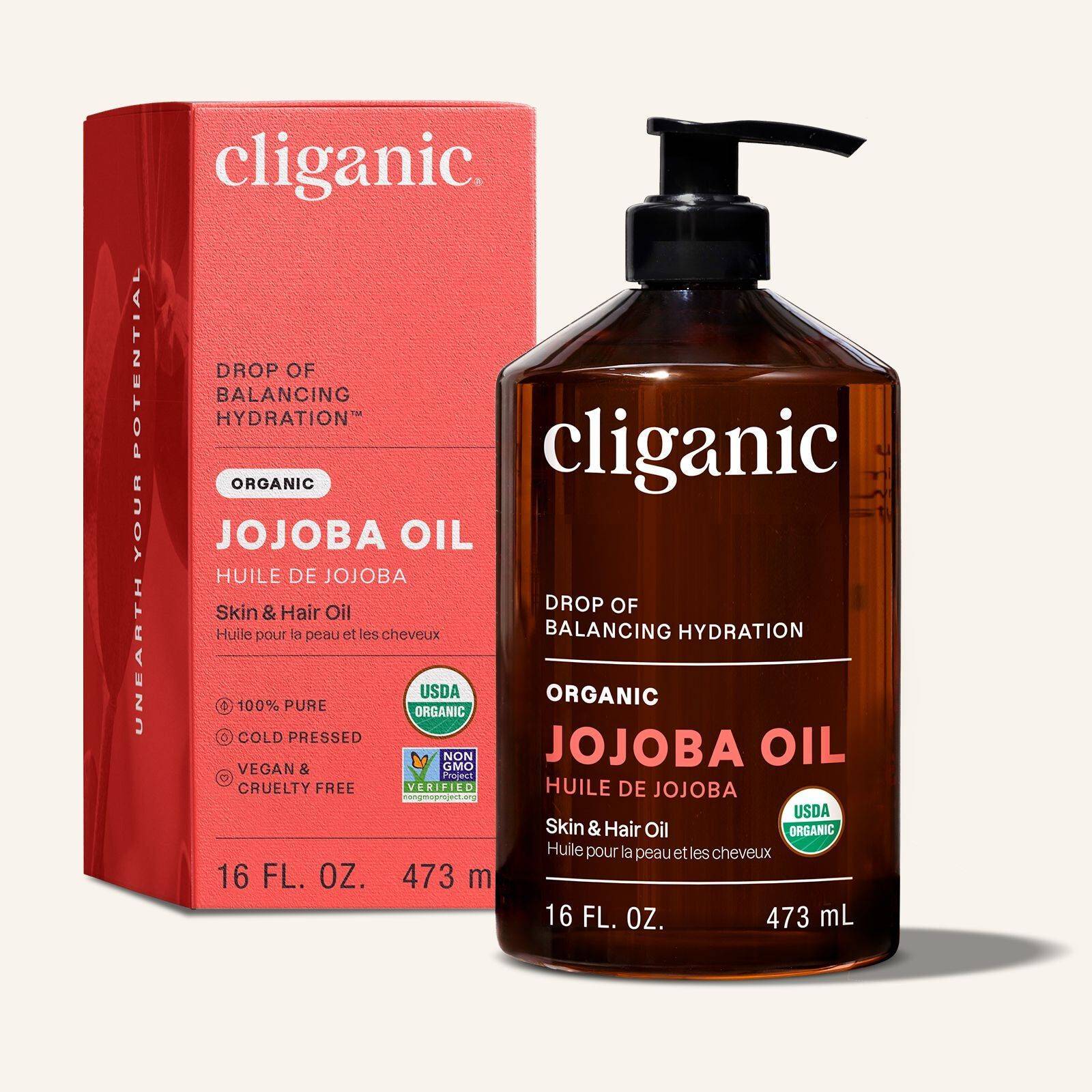 Organic Jojoba Oil - 16 oz