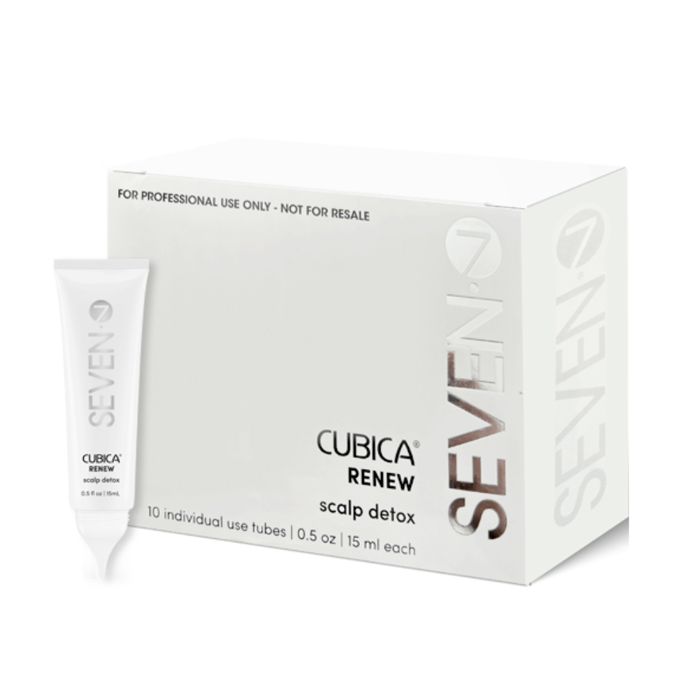 Cubica RENEW Scalp Detox Pro Box of 10 Single Dose Tubes 0.5 oz