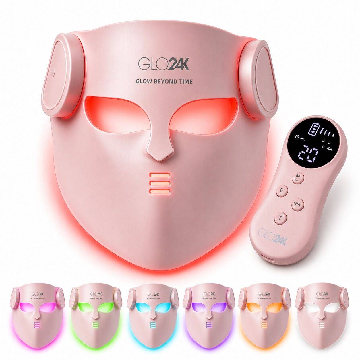 4D Wireless 7-Color Photon Rejuvenation LED Mask (Dual NIR)