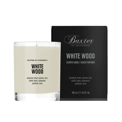 White Wood Soy Wax Candle
