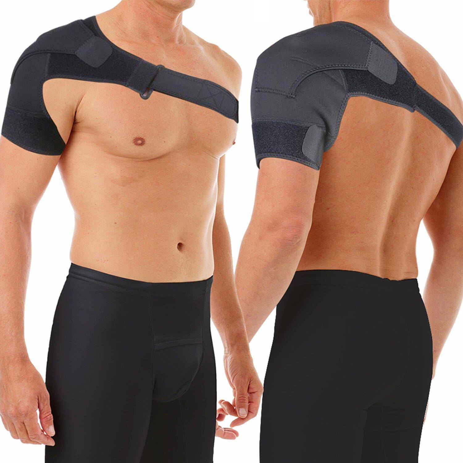2-Pack: Adjustable Pain Relief Shoulder Brace Support