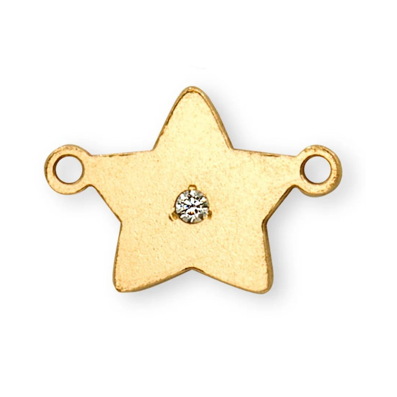 14/20Y Star connector with stone