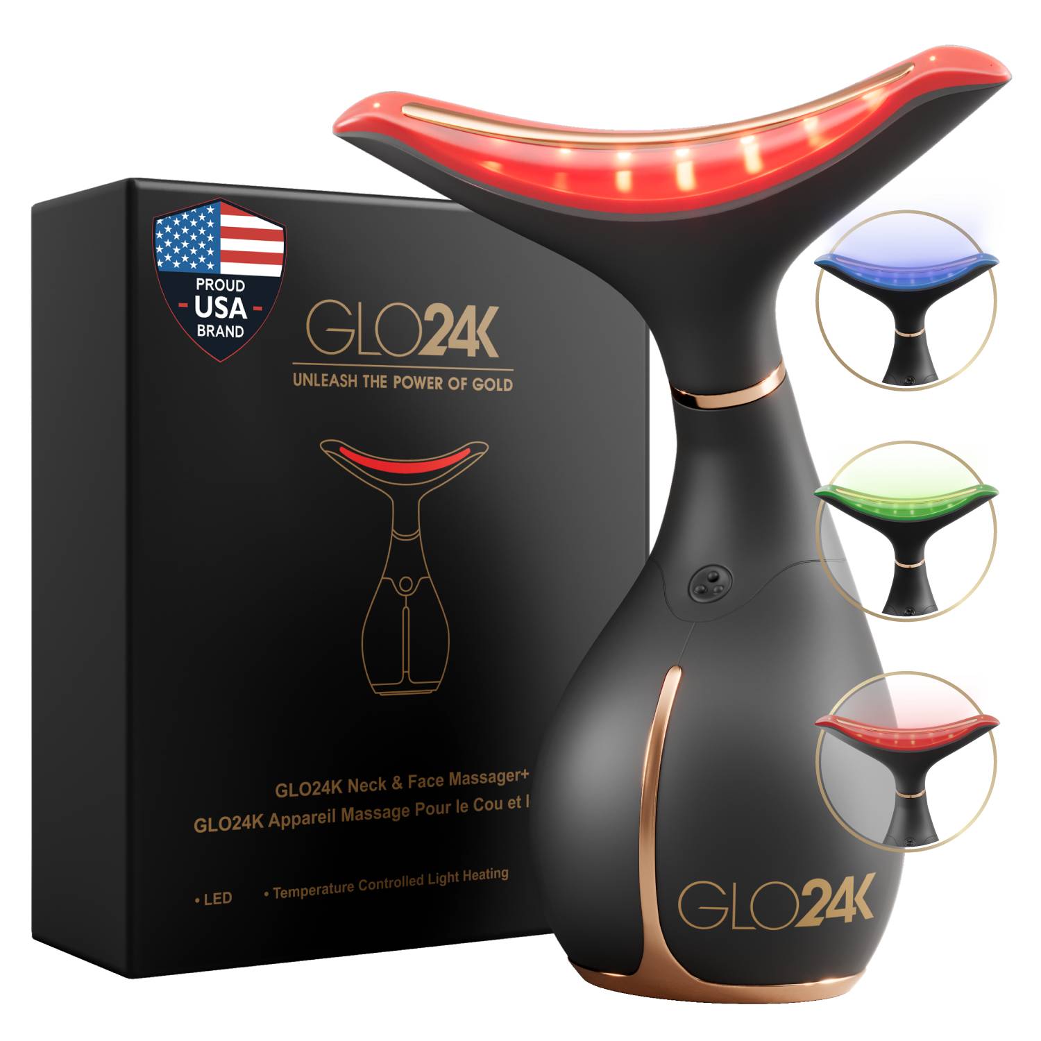 Skin Rejuvenation Led Beauty Device - Neck And Face 1 pc