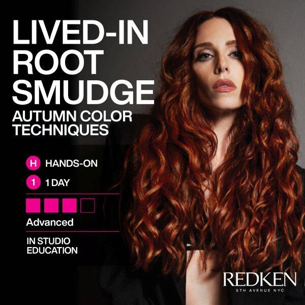 Hands-On Lived-in Root Smudge - Autumn Color Techniques
