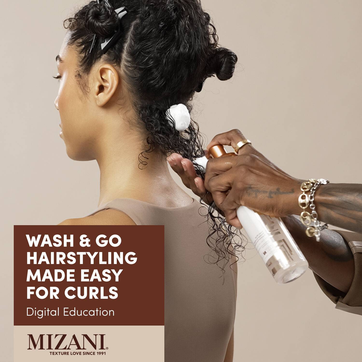 Wash & Go Hairstyling Made Easy for Curls