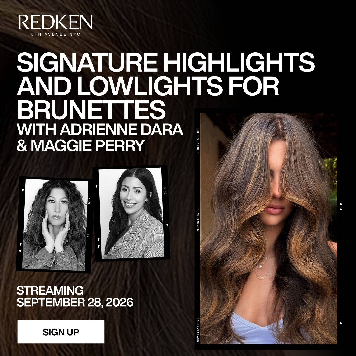 Signature Brunette Highlights & Lowlights with @adriennedara + @maggiemh