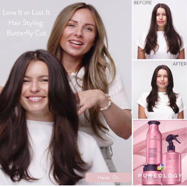 Love It or Lust It Hair Styling Butterfly Cut