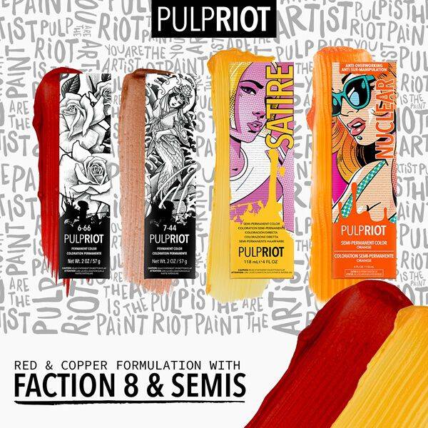 Red & Copper Formulation with FACTION8 & Semis