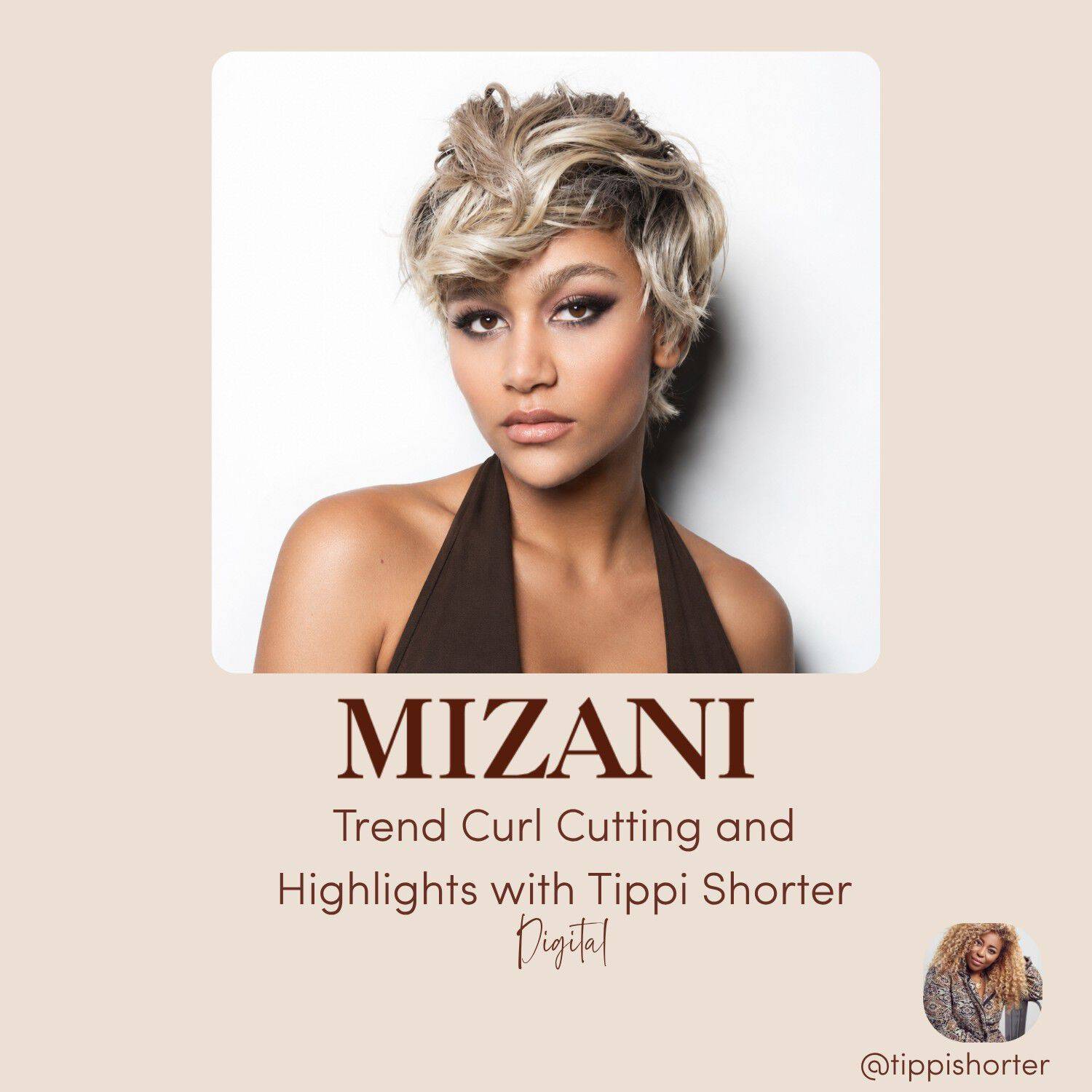 Trend Curl Cutting and Highlights with Tippi Shorter