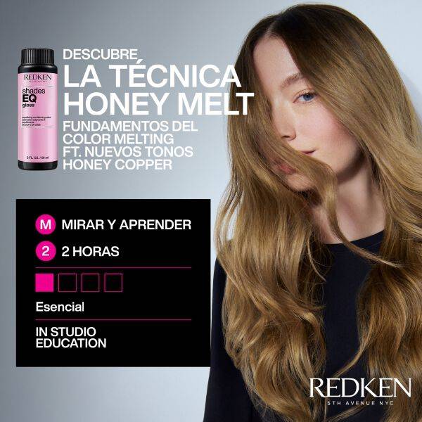 Descubre la t&eacute;cnica Honey Melt: Fundamentos del color melting ft. nuevos tonos Honey Copper