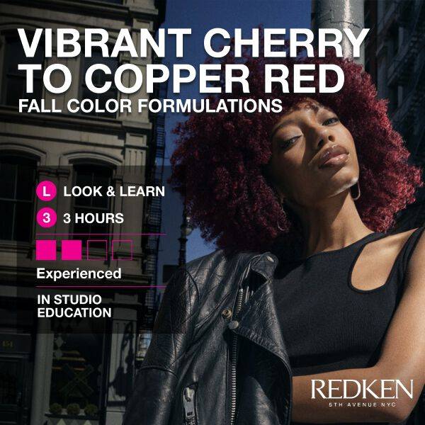 Vibrant Cherry To Copper Red - Fall Color Formulations