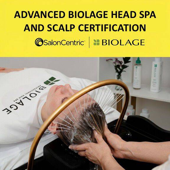 Advanced Biolage Head Spa and Scalp Certification