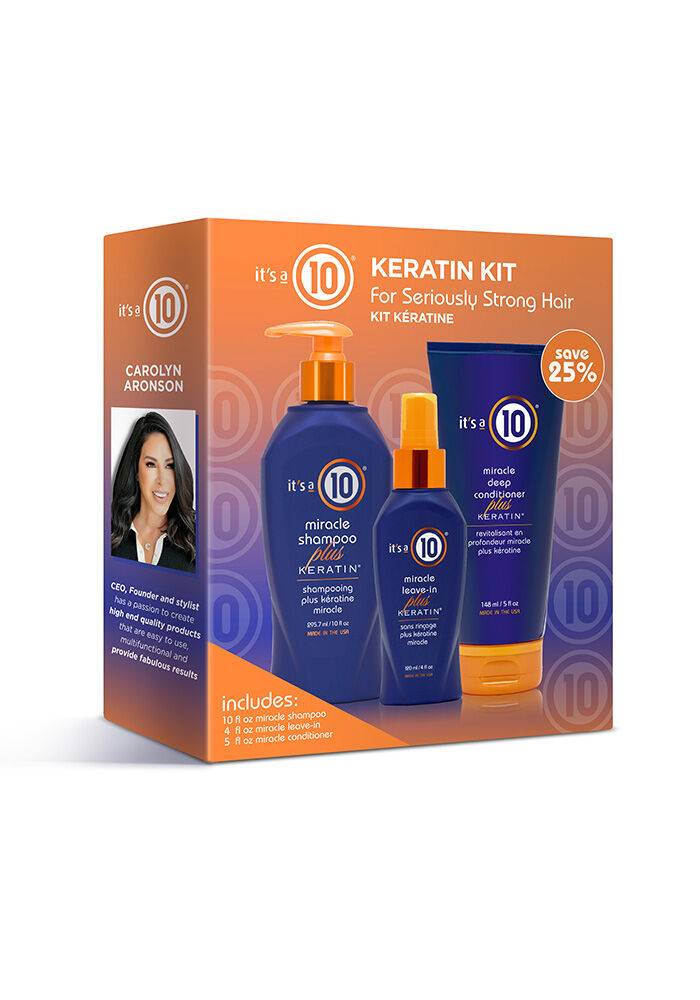 It's a 10 Haircare Keratin Trial Kit