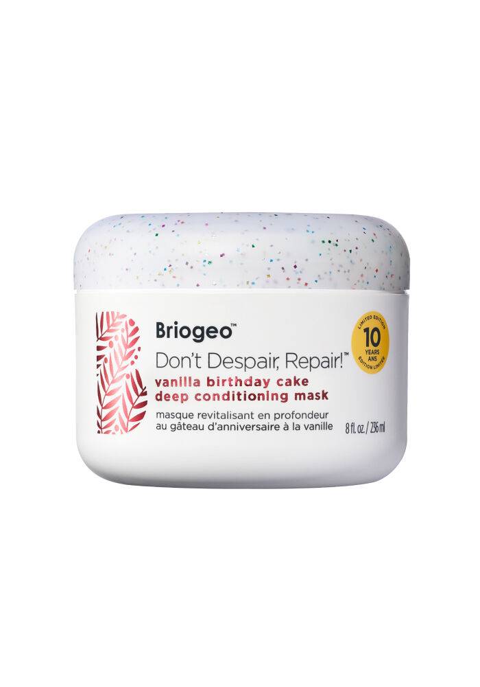 Briogeo Vanilla Birthday Cake Deep Conditiong Mask Limited Edition
