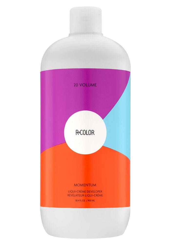 ☆　R様│クリーム１ &ローション２ R+Co R+COLOR MOMENTUM Liqui Crème Developer 20 Vol