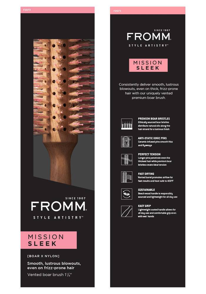 Mission Sleek Vented Boar Brush