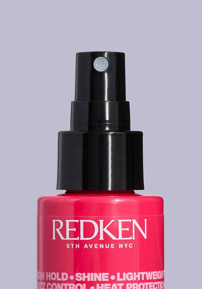 ●HIGH HEAT High Hold Thermal Spray: Heat Protectant Hairspray | Redken