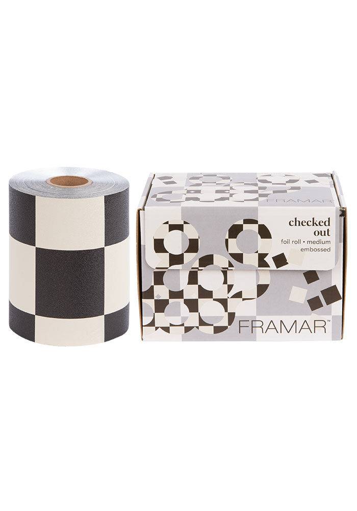 Checked Out Embossed Roll