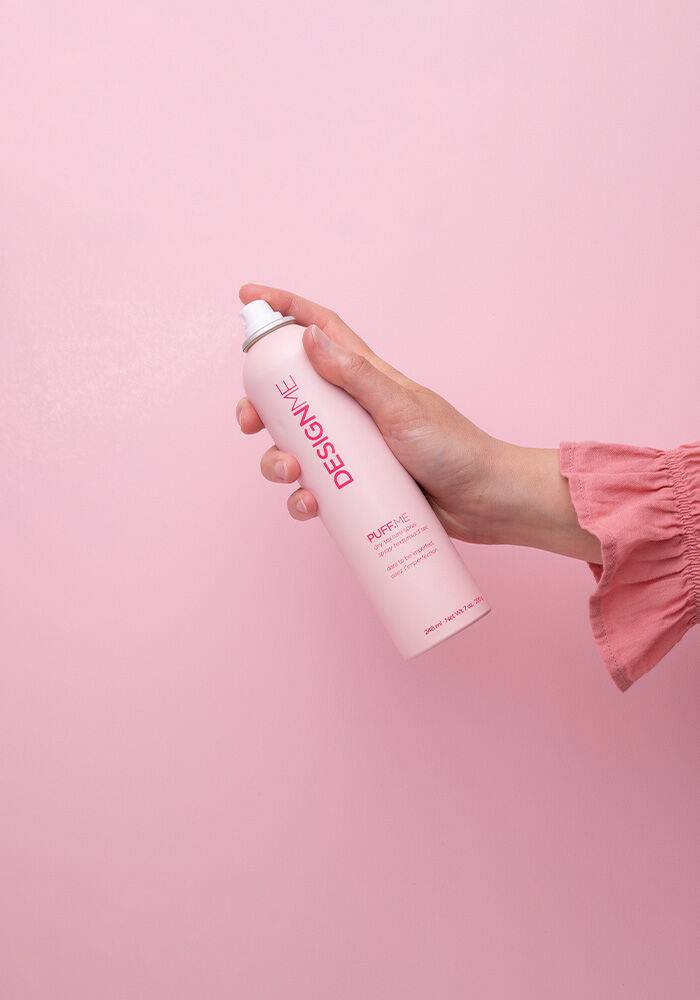 DESIGNME Puff.Me Dry Texturizing Spray Für Feines Haar | Volumen-Spray Mit Flexiblem Halt | Für Mehr Fülle & Griff