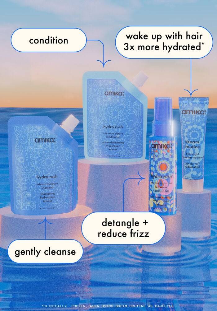 amika Hydro Dream Hydration Routine Trial Set