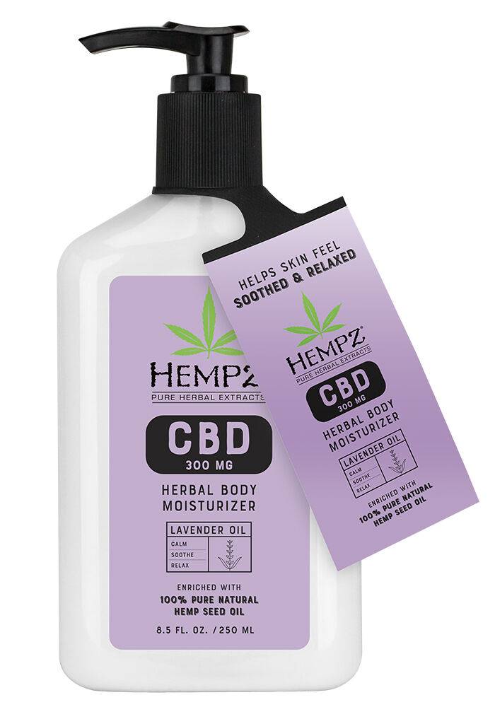 Lavender Oil CBD Herbal Body Moisturizer