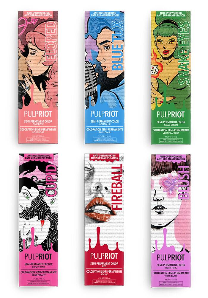 Pulp Riot NEW! Semi-Permanent Haircolor