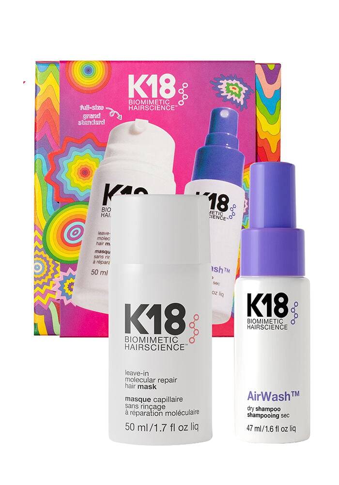 K18 Biomimetic Hairscience Airwash/Mask Kit