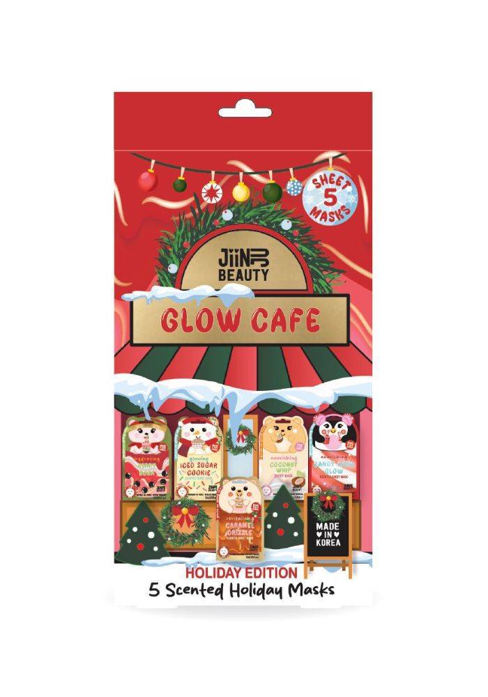 Jiinju Glow Cafe Holiday Masks