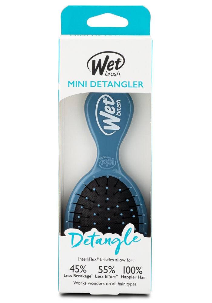 WetBrush Pro Go Green Mini Détangler - Brosse Démêlante Verte Mini, Neuve, Parfaite Pour Voyage