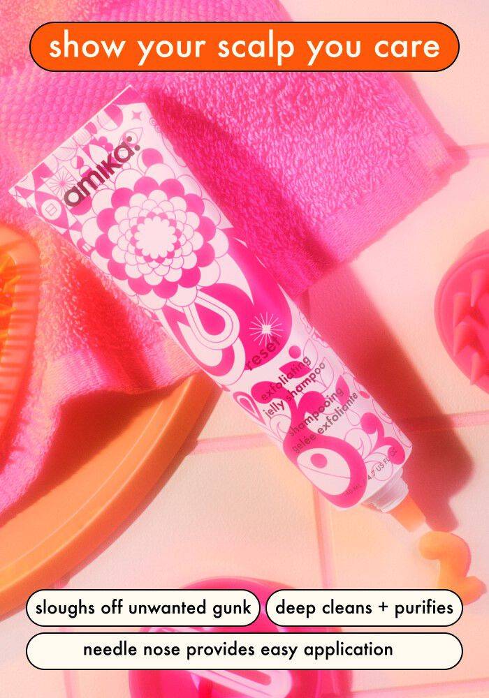 amika Reset Exfoliating Jelly Shampoo