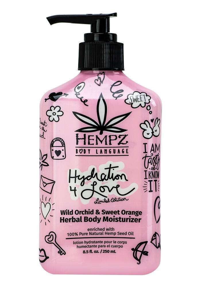 Hempz Limited Edition Hydration 4 Love Herbal Body Moisturizer 8.5 oz.
