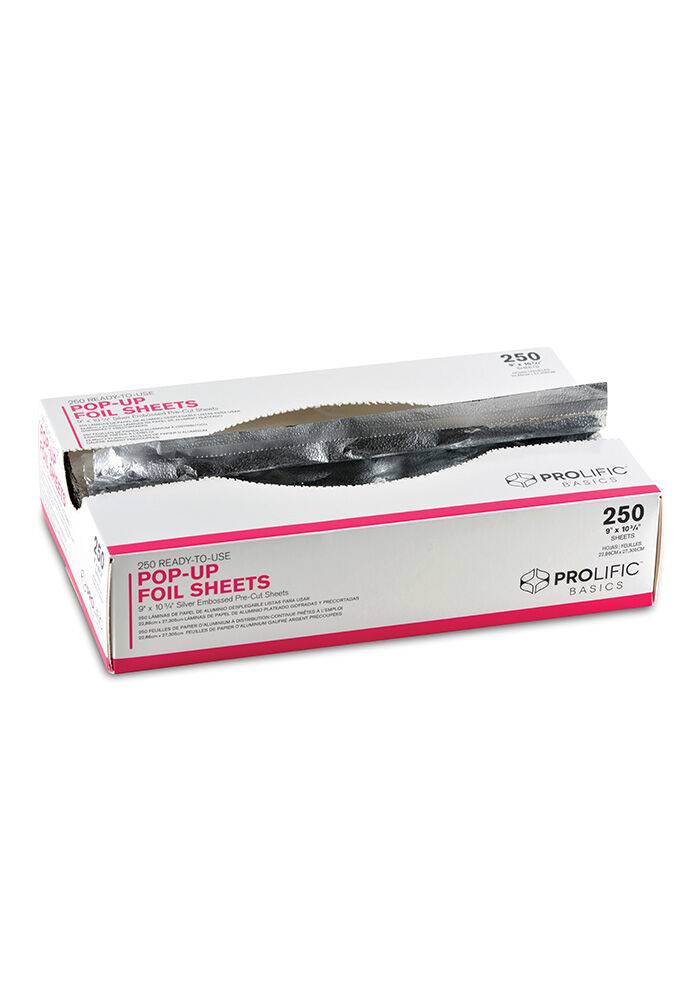 Prolific Ready-To-Use Pop-Up Foil Sheets 250 - ct.