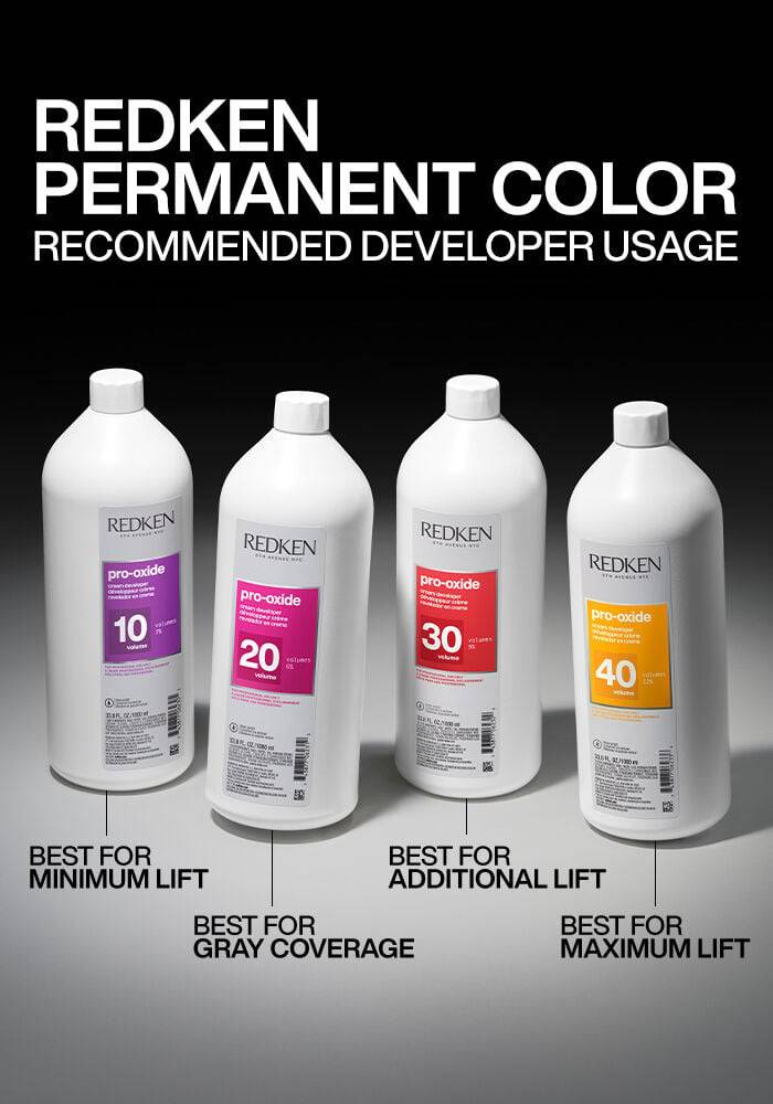 Redken PRO-OXIDE Cream Developer 20-Volume For Lightener and Hair