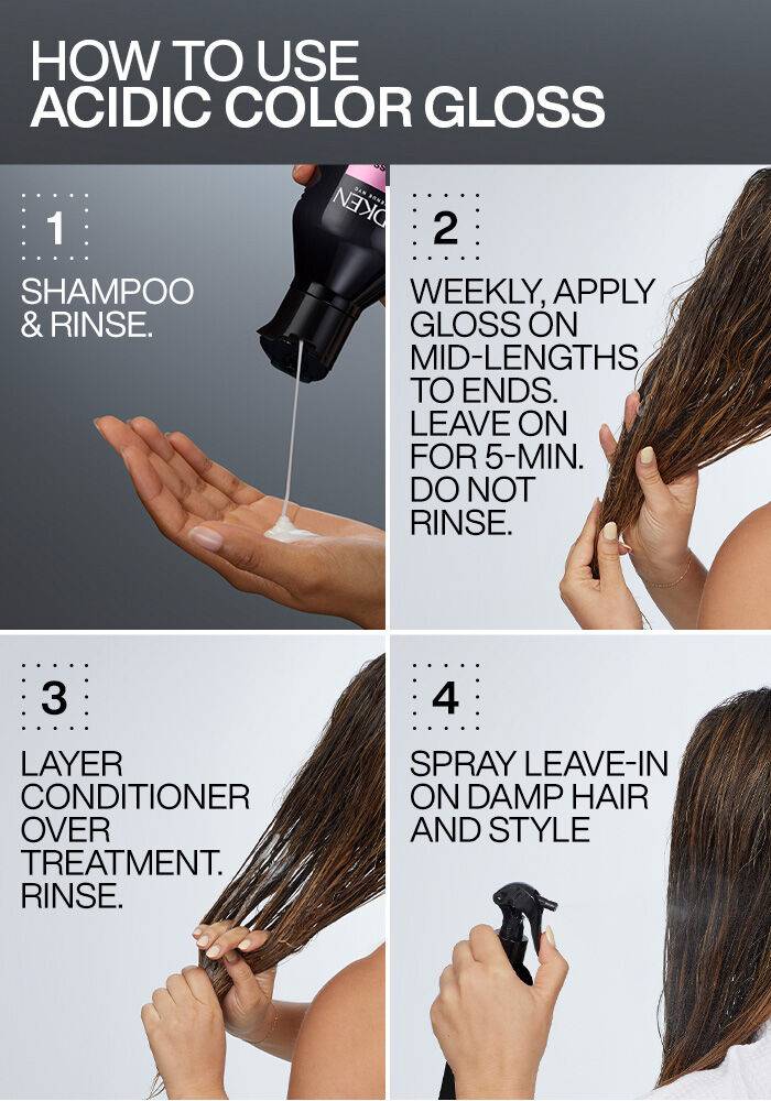 Redken Acidic Color Gloss Heat Protection Leave In Treatment