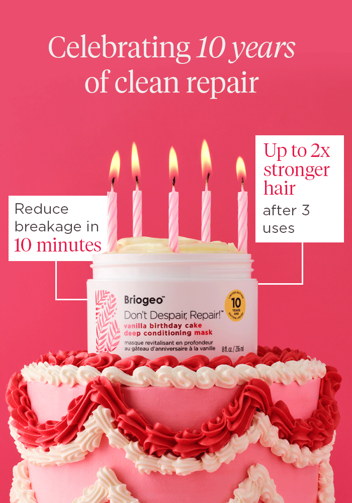 Briogeo Vanilla Birthday Cake Deep Conditiong Mask Limited Edition