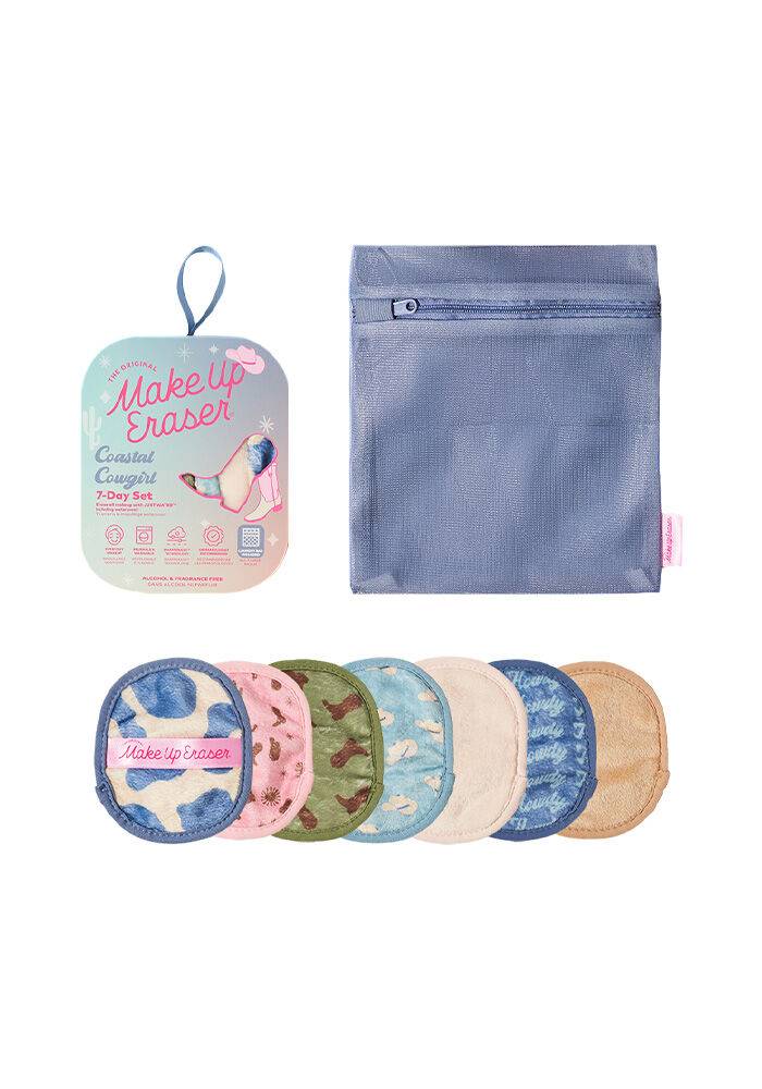 Coastal Cowgirl 7 Day Reusable Makeup Wipe Set
